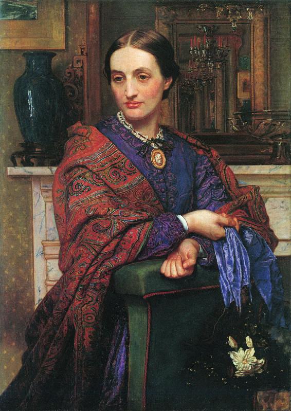 Portrait of Fanny Holman Hunt, William Holman Hunt